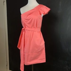 BCBGeneration One Shoulder Dress NWT